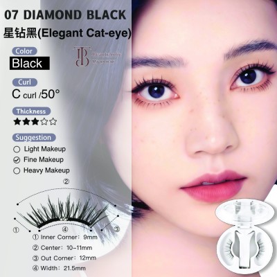 007 Diamond Black (Elegant Cat Eye)