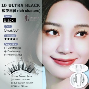 010 Ultra Black (6 Rich Clusters)